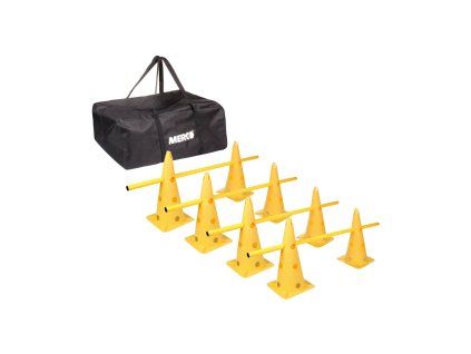 277765 treninikova agility sada jump 8x kuzel s otvory 38cm 4x tyc